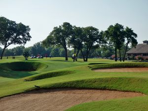 Oak Tree National 18th Bunkers